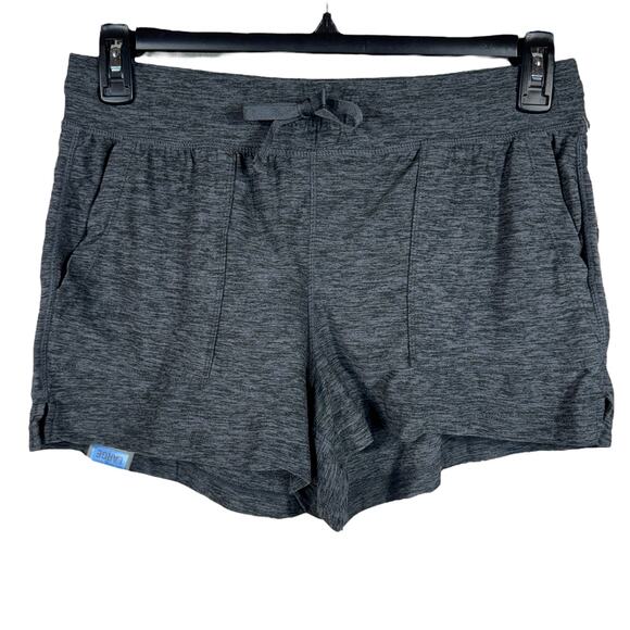 90 Degree by Reflex Large Shorts Pull-On Hi-Rise Pockets Drawstring Stretch Slit - Picture 1 of 4